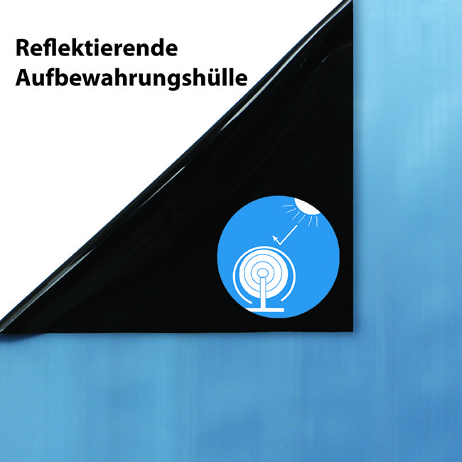 Reflektierende Aufbewahrungshülle