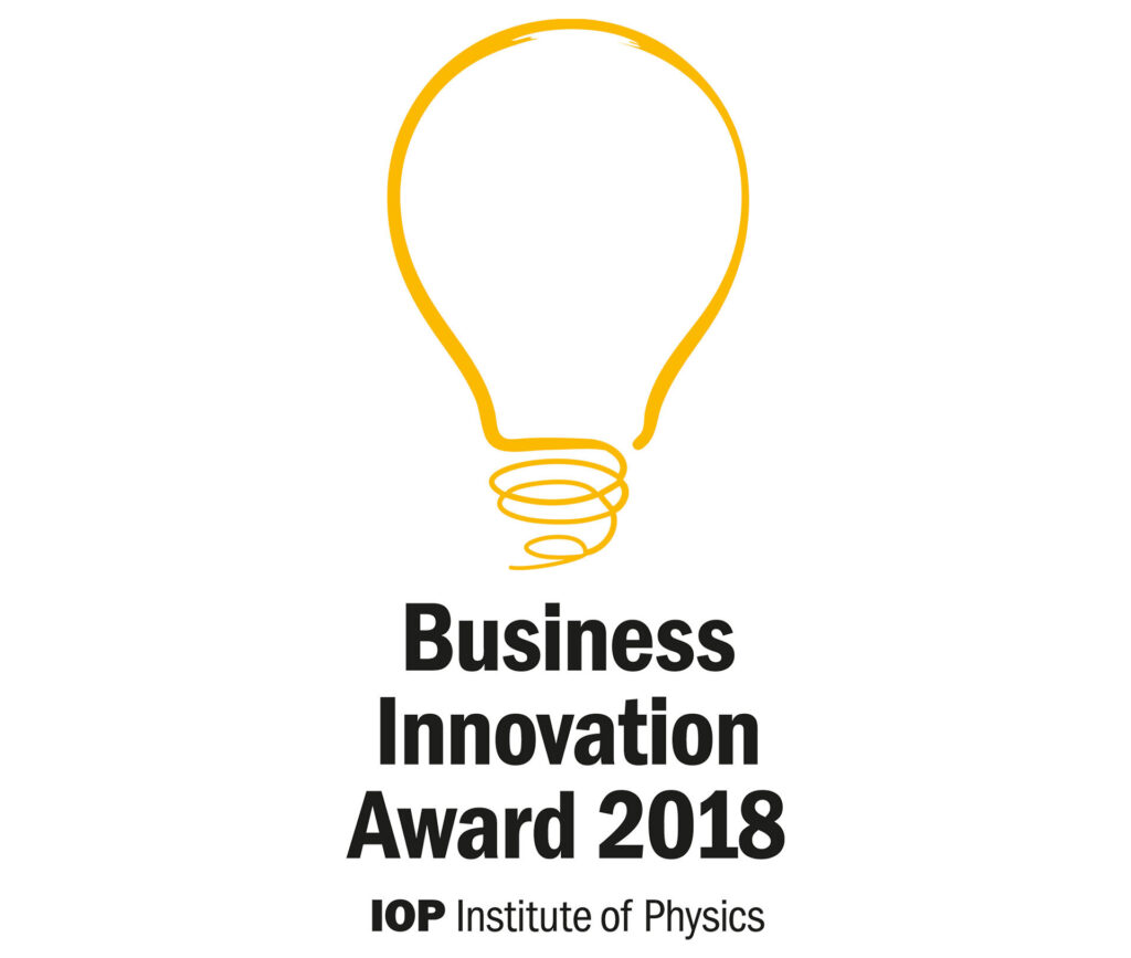 Business Innovation Award 2018 IOP (Institute of Physics)